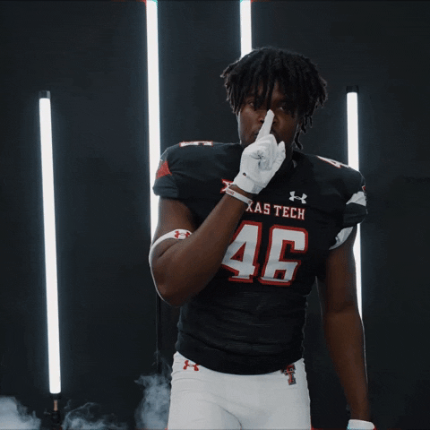 College Football Sport GIF by Texas Tech Football