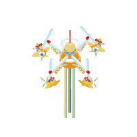 Amusement Park Rides Sticker by Luna Park NYC