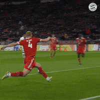 Happy Football GIF by FC Bayern Munich