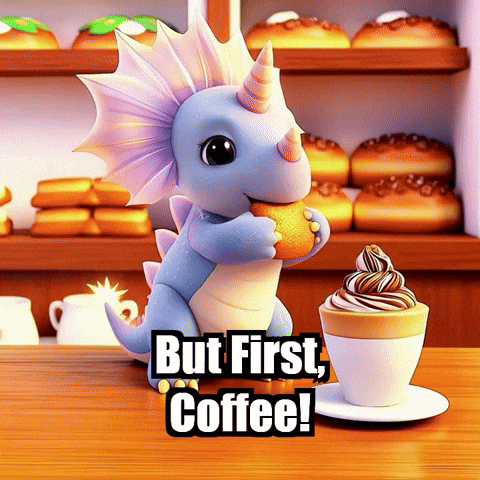 Coffee Cafe GIF by Divineasaur