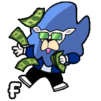 Crypto Cash Sticker by Loaded Lions