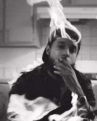On Fire Smoking GIF by TruRebels Distro