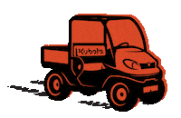 KubotaUSA farming atv utv rtv Sticker