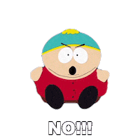 Eric Cartman No Sticker by South Park