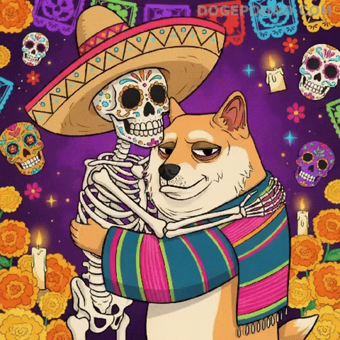 Day Of The Dead Love GIF by Doge Pound