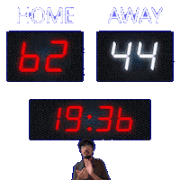 44 Away Sticker