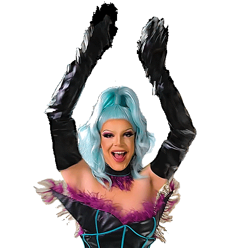 Ru Paul Dancing Sticker by Videoland