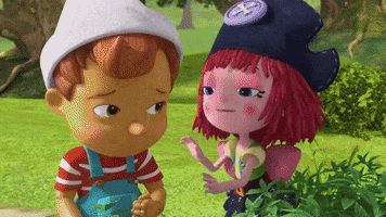 Best Friends Cartoon GIF by Pinocchio and Friends