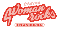 Andorrarocks Sticker by Woman Rocks