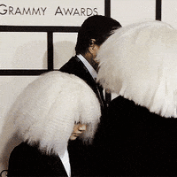 Red Carpet Sia GIF by Recording Academy / GRAMMYs