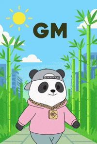 Good Morning Wave GIF by Pandu Pandas