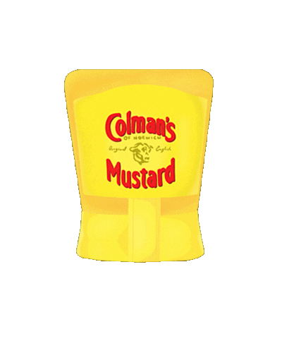 colmansusa hot bottle spicy mustard Sticker