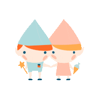 Friendship Children Sticker by sonntagskinder