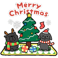 Merry Xmas Sticker by YajuWholeHouse