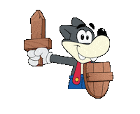 Toon Blast Sword Sticker by Peak Games