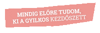 I Always Know In Advance Who The Killer Is Sticker by Antikvarium.Hu