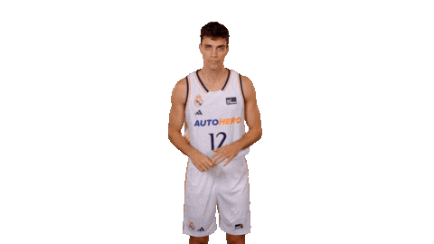Real Madrid Basketball Sticker by ACB