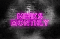 MinksMonthly fashion style neon lashes GIF