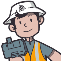 TrimbleGeospatial surveying trimble surveyor x7 Sticker