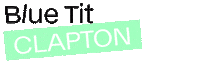 Clapton Sticker by Blue Tit London