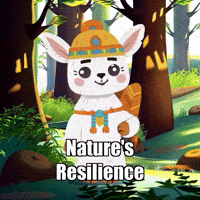 Forest GIF by Llamaozi
