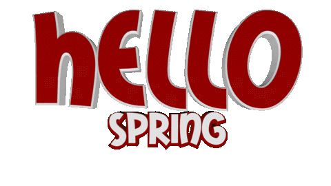 Spring March Sticker by OpticalArtInc.