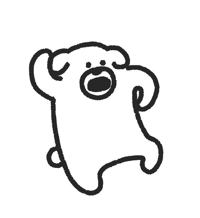 happy dog Sticker by takadabear