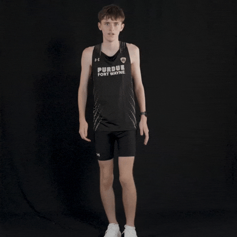 Cross Country Celebration GIF by Purdue Fort Wayne Athletics