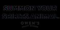OwensMixers animal drunk drinking spirit GIF
