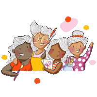 Community Sticker by Gouden Lijntjes
