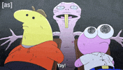 Scared Naked Mole Rat GIF by Adult Swim