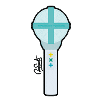 Lightstick Sticker