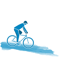 Travel Bike Sticker by Das ist Thüringen