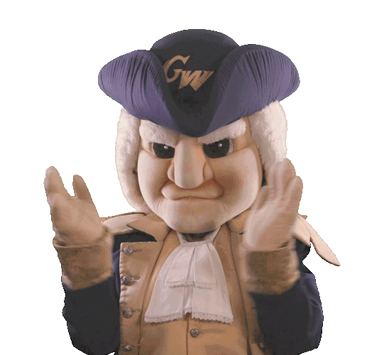 Gw Sticker by George Washington University