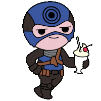 Sipping Marvel Television Sticker by Marvel Studios