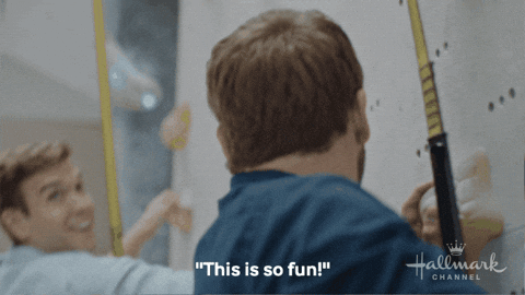 Happy Fun GIF by Hallmark Channel