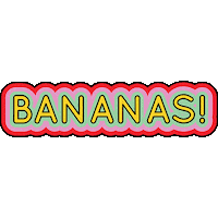 Bananas Sticker by Hugh F. Miller Insurance Agency, Inc.