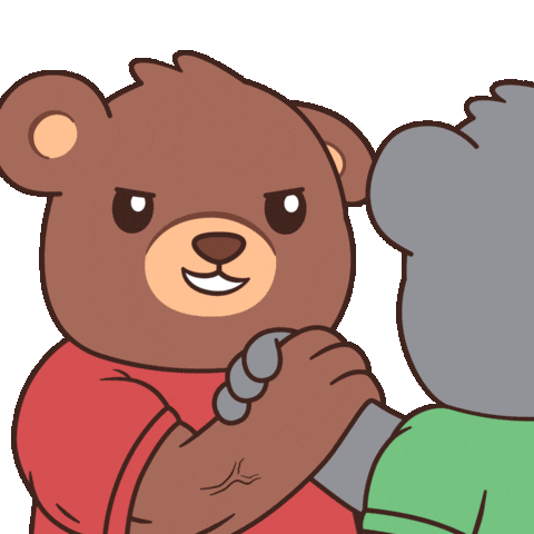 Friends Sticker by BEARISH