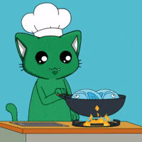 Chef Cooking GIF by MEOW