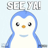 See Ya Goodbye GIF by Pudgy Penguins