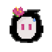 Awkward Pixel Sticker by BigBrains