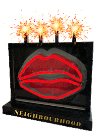 out out lips Sticker by NEIGHBOURHOOD