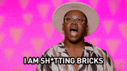 Nervous Oh No GIF by RuPaul's Drag Race
