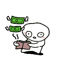 Flying Oh No Sticker