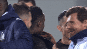 Dario Benedetto Hug GIF by Olympique de Marseille