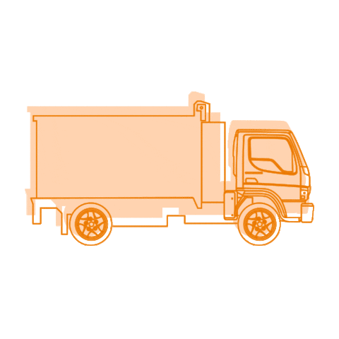 Moving Day Movers Sticker by College Hunks Hauling Junk and Moving