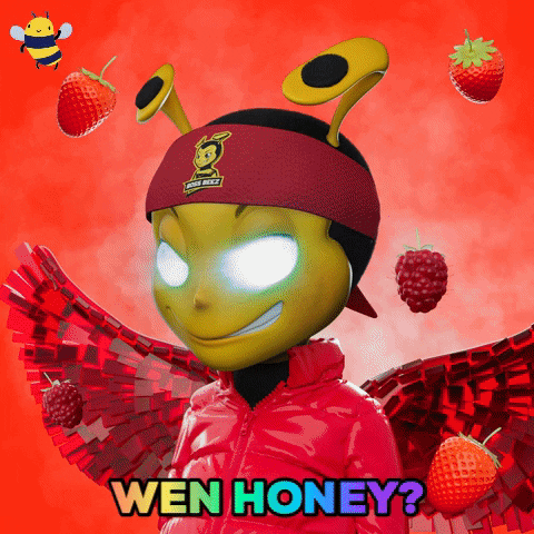 bossbeezuniverse bee honey bees egld GIF