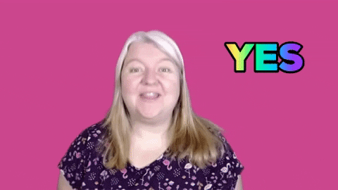 Yes Nod GIF by Danielle Bayes