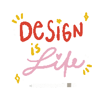Pink Design Sticker