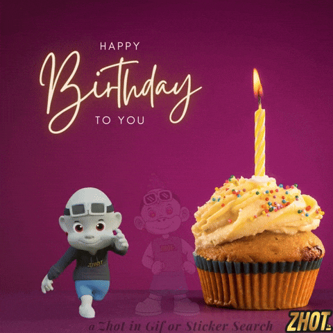 Happy Birthday Birthdaygif GIF by Zhot